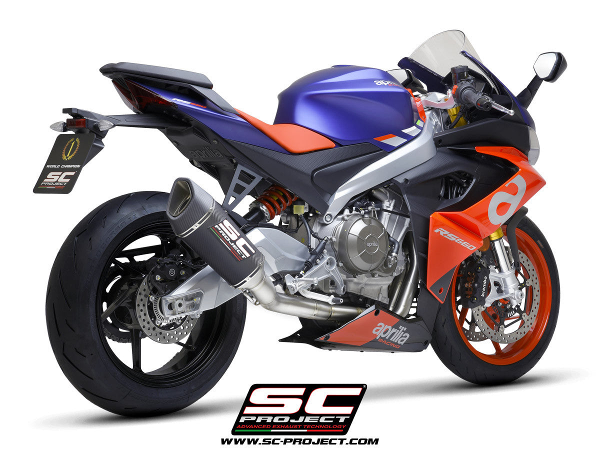 SC-Project Trofeo Titan complete system 2-1 SC1-R Aprilia RS 660 (20-24) A23A-PTC90 