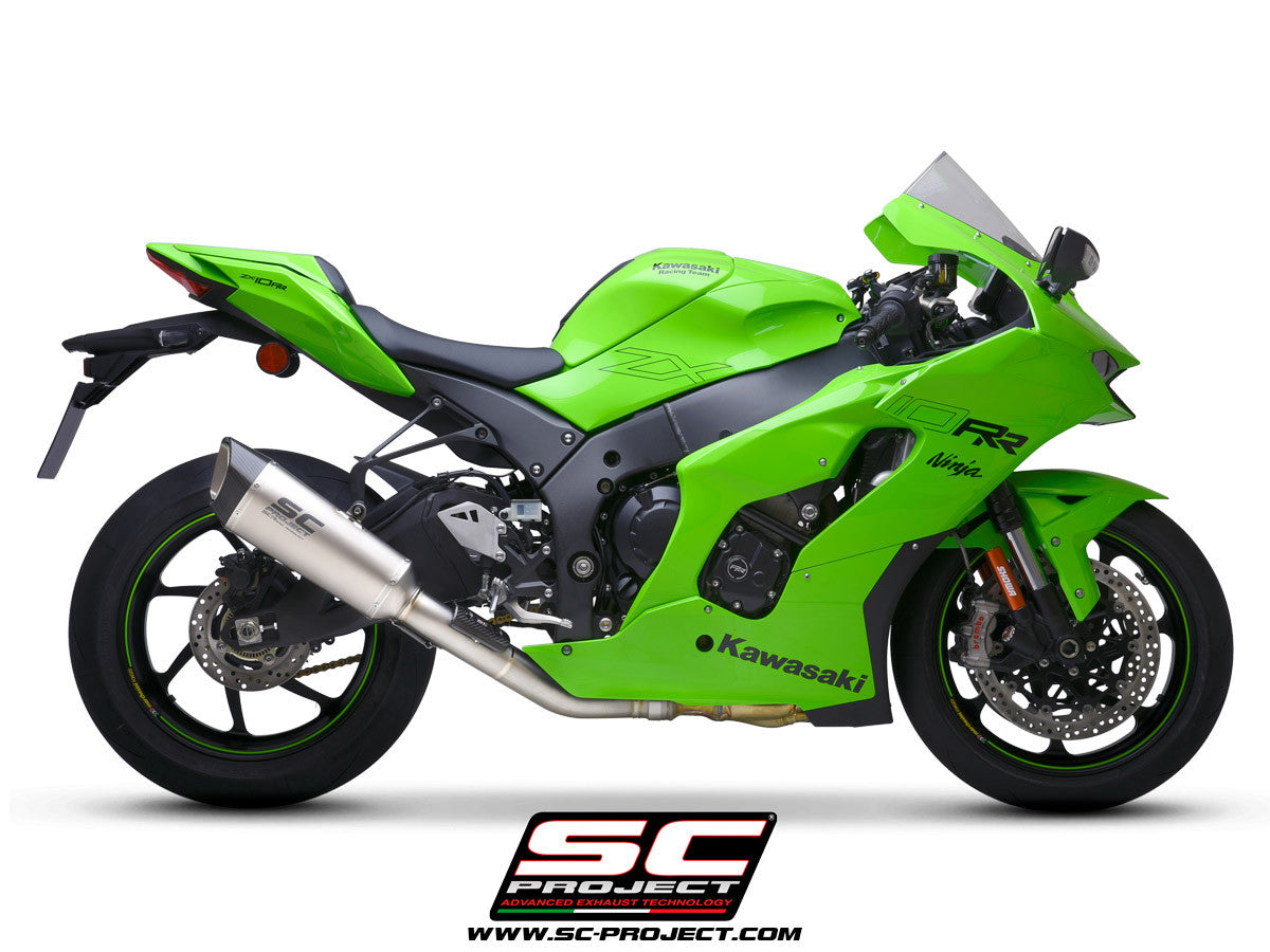 SC-Project Slip-on SC1-R + KAWASAKI KAWASAKI ZX-10 R/RR (21-25) K38a-Det91c