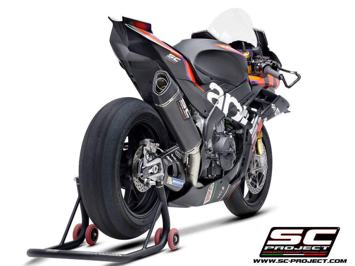 SC-Project Titan complete system SC1-R (350mm) Aprilia RSV4 1100 Factory (21-24) A27A-TC93C 