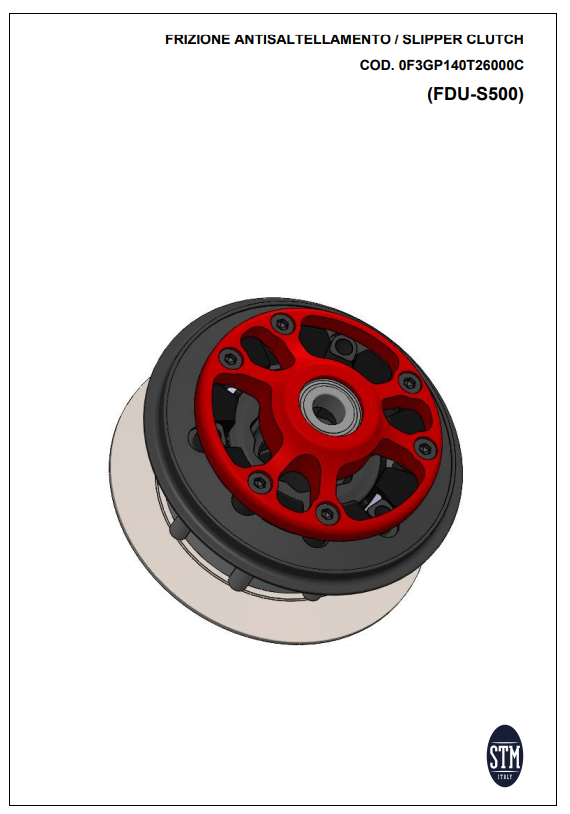 STM EVO GP dry clutch Ducati Panigale V2 955 (20-24) KTT-2600
