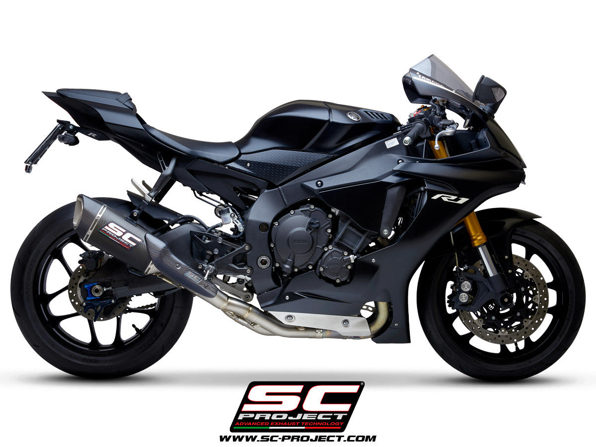 SC-Project Slip-On SC1-R + tubo de reemplazo KAT Yamaha YZF-R1/M RN32 (15-16) 