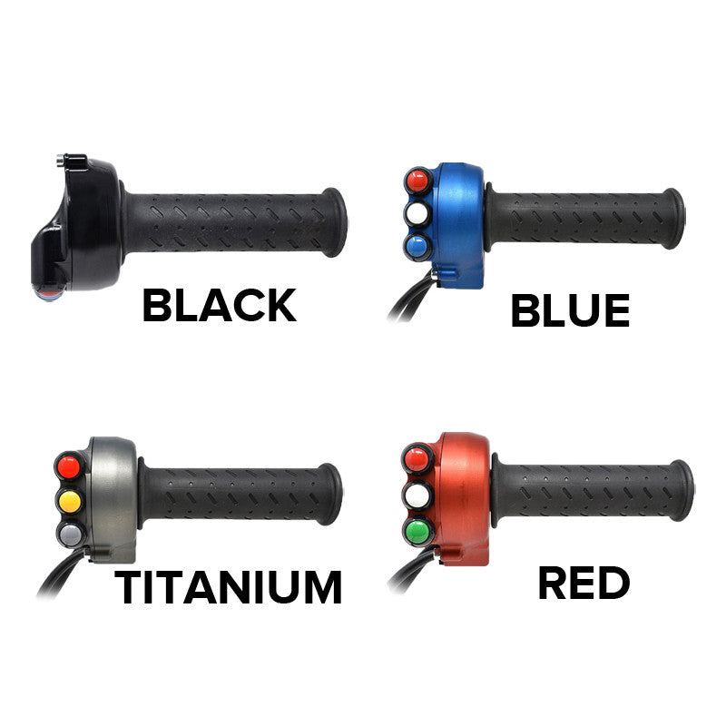 Throttle housing with integrated handlebar switch JetPrime Aprilia RSV4/RR/1100 Factory (21-26) JP ACC 660 RV 