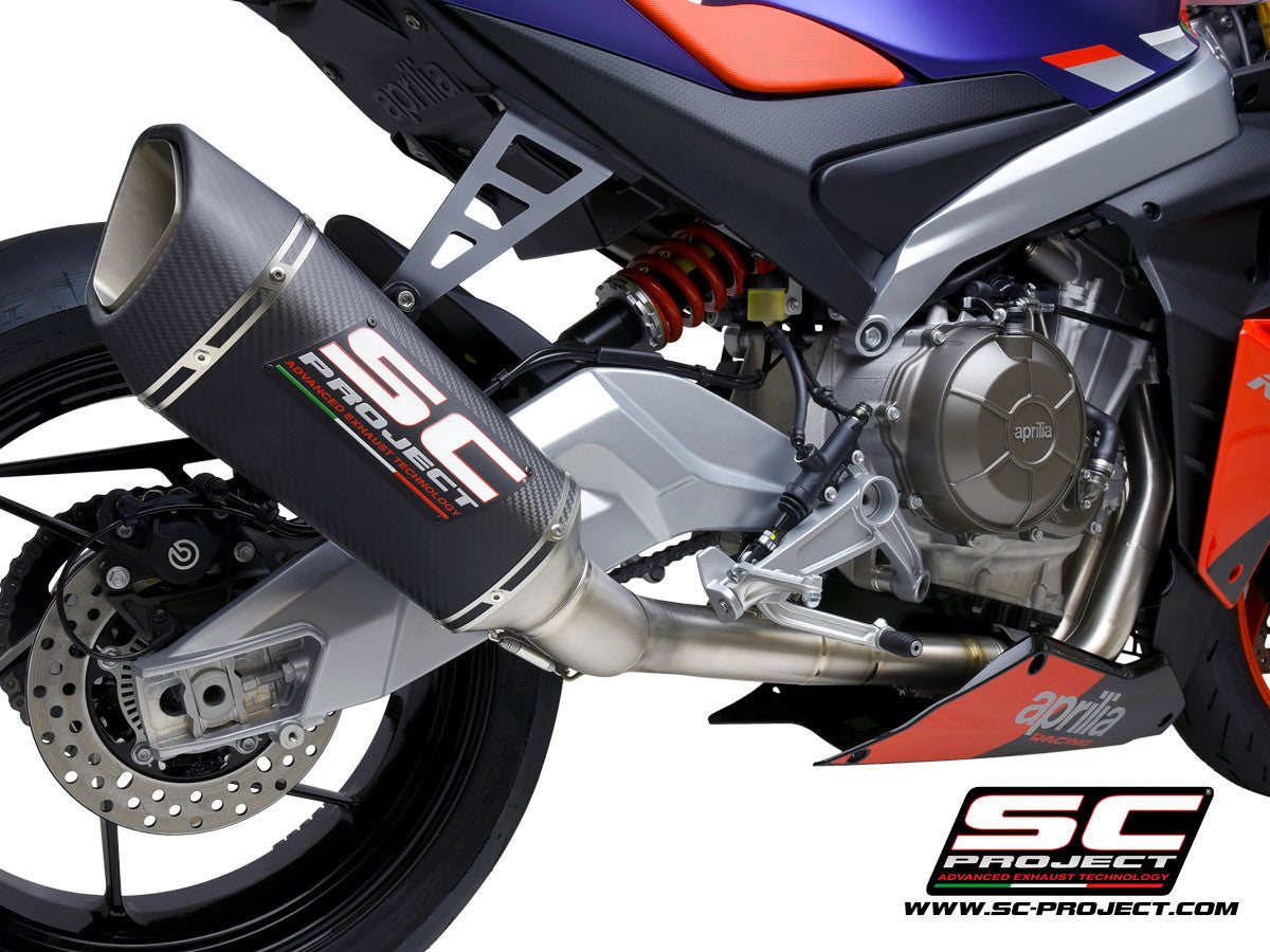 SC-Project Trofeo Titan complete system 2-1 SC1-R Aprilia RS 660 (20-24) A23A-PTC90 