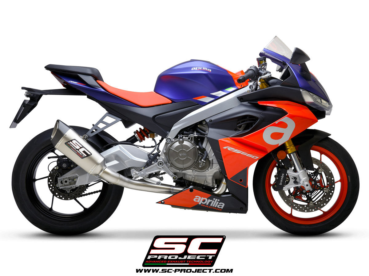 SC-Project Trofeo Titan complete system 2-1 SC1-R Aprilia RS 660 (20-24) A23A-PTC90 