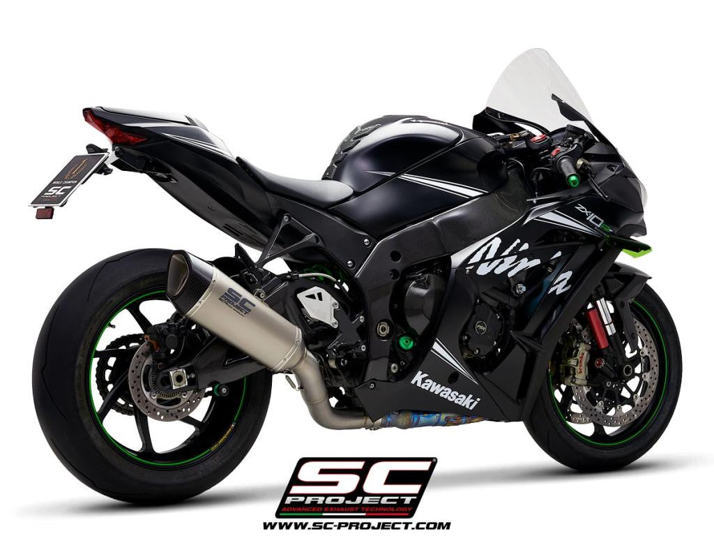 SC-Project Slip-on SC1-R + KAWASAKI KAWASAKI ZX-10 R/RR (16-20) K22A-DET91