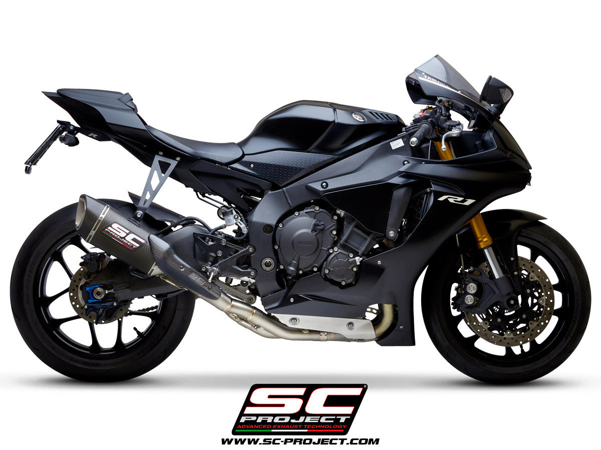 SC-Project Slip-On SC1-R + tubo de reemplazo KAT Yamaha YZF-R1/M RN32 (15-16) 