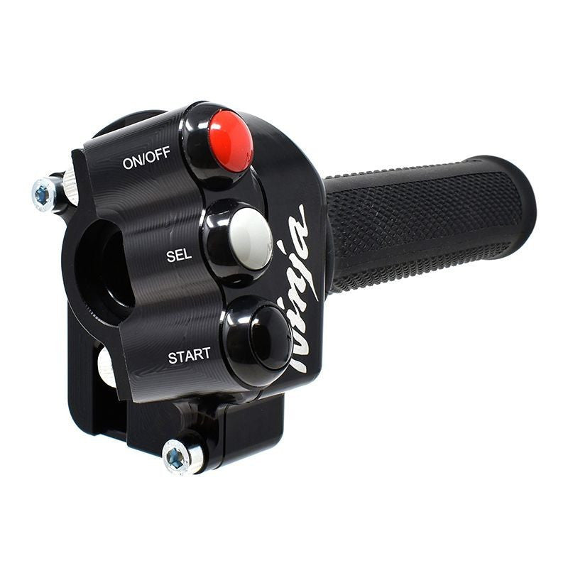 Cuerpo del acelerador con interruptor de manillar JetPrime Kawasaki ZX-10 R/RR (21-25) JP ACC 054 