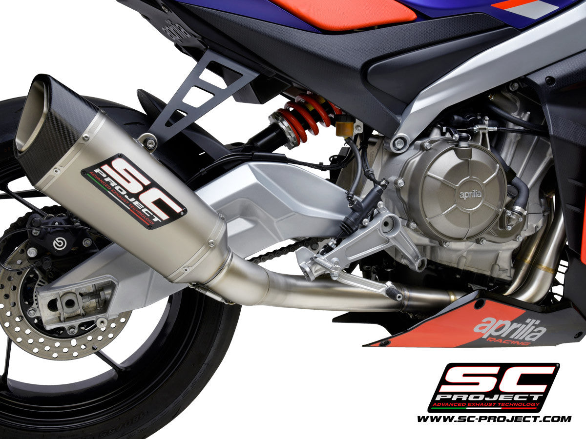 SC-Project Trofeo Titan complete system 2-1 SC1-R Aprilia RS 660 (20-24) A23A-PTC90 