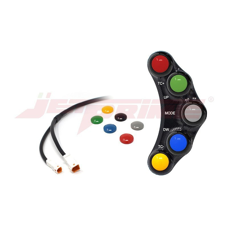 Steering switch Race Left Jetprime Ducati Panigale 1299/S (15-18) JP PLSR 005