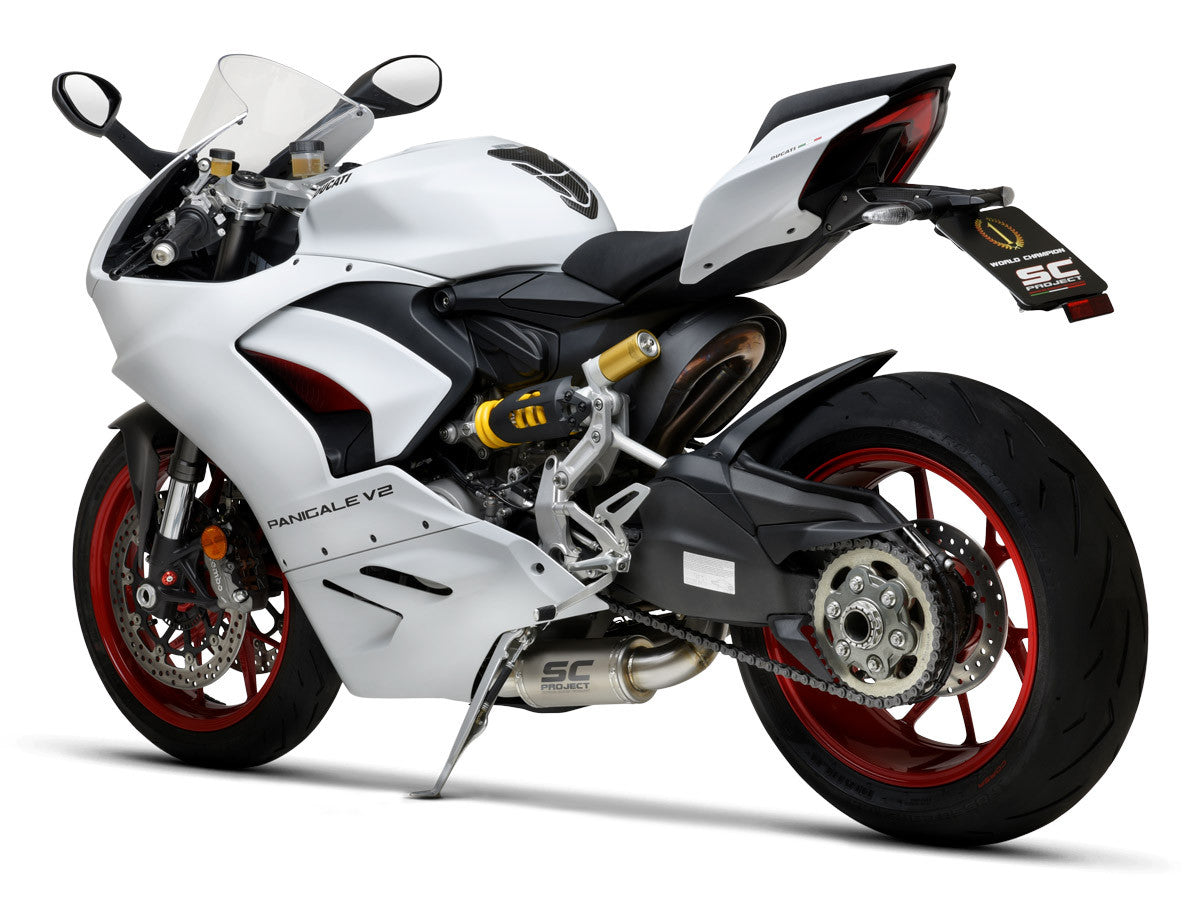 SC-Project Sistema de escape semi-completo S1 Ducati Panigale V2 955 (20-24) D35A-LT41T 