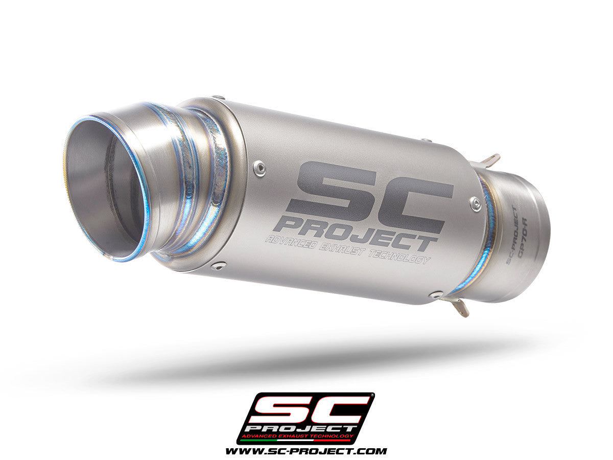 SC-Project Slip-on GP70-R + CAT replacement tube YAMAHA YZF-R1/M RN65 (20-25) Y11c-Det70