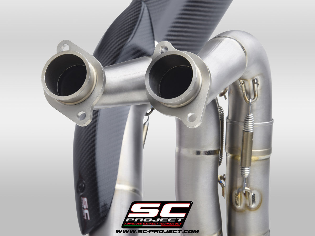Sistema de escape completo SC-Project Titan SC1-R (250mm) para Aprilia RSV4 1100 Factory (21-25) A27A-TC90C 