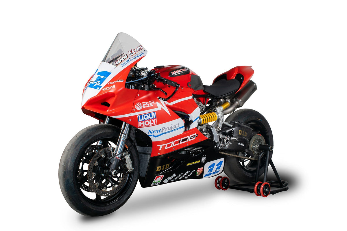 Spark Exhaust Komplettanlage Rechteckig WSSP Titanium Ducati Panigale 959 (16-19) GDU8836T