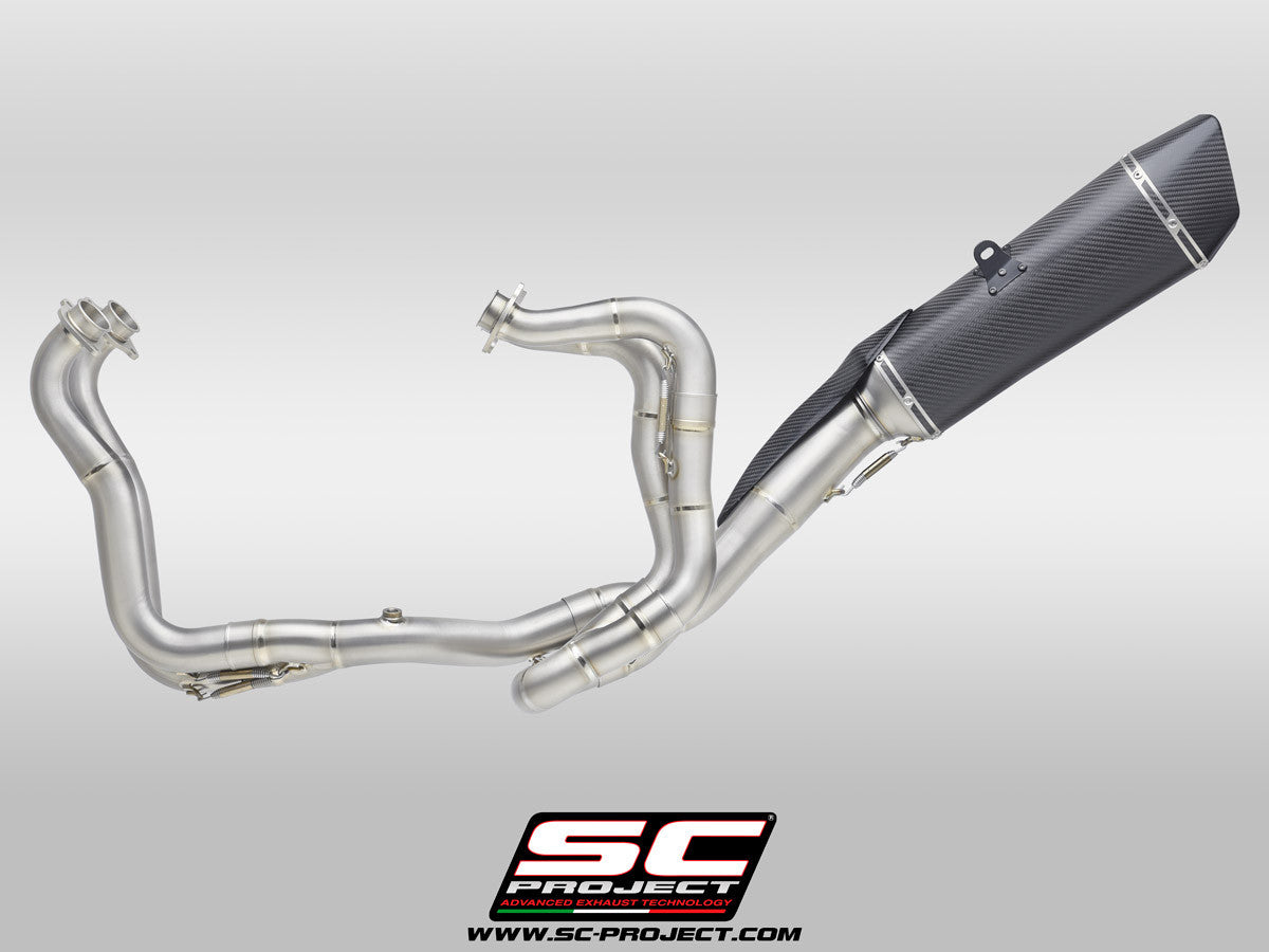 SC-Project Titan complete system SC1-R (350mm) Aprilia RSV4 1100 Factory (21-24) A27A-TC93C 