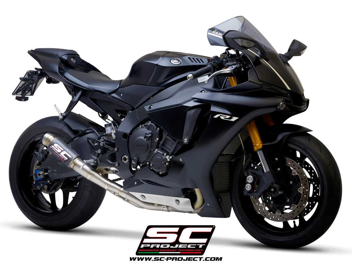 SC-Project Slip-On GP70-R + tubo de reemplazo KAT Yamaha YZF-R1/M RN65 (20-25) Y11C-DET70 