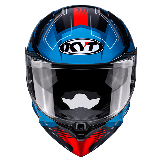 KYT R2R Helmet Parsec Black / Blue / Red Y6R20024 