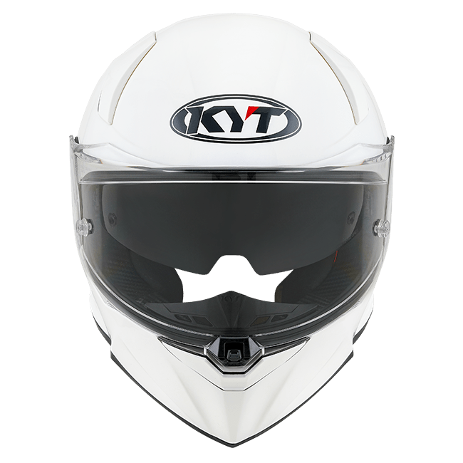 KYT R2R Helmet Plain White Y6R200W3 