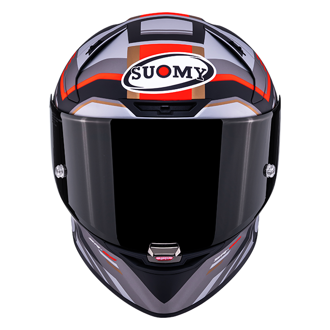 Suomy SR-GP Evo Helmet Infrared Matt Grey/Red/Black K6S20025 