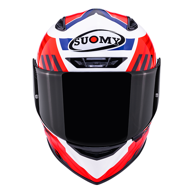 Suomy Track-1 Helmet Framework White/Red/Blue K6T10023 