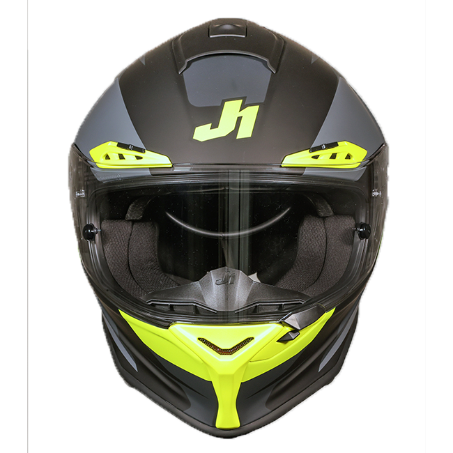 Just1 J-PGRF Helmet Arrow Neon Yellow / Matte Grey 6130320294005 