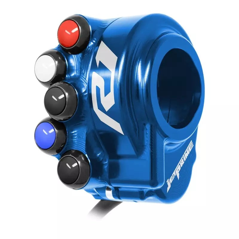 Gas grip housing with handlebar switch jetprime yamaha yzf-r1/m rn65 (20-25) JP ACC 033