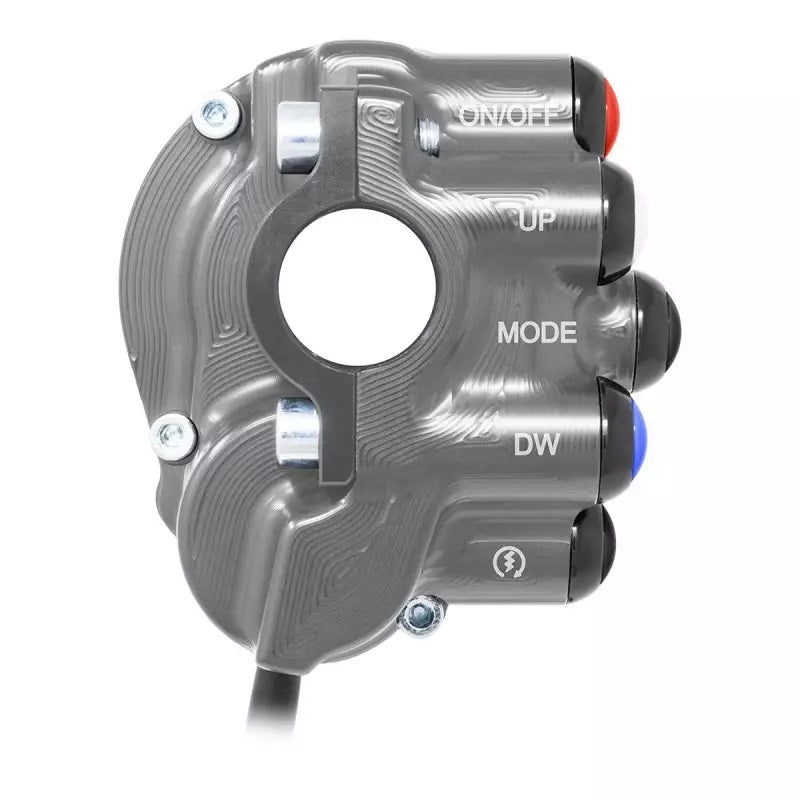 Gas grip housing with handlebar switch jetprime yamaha yzf-r1/m rn65 (20-25) JP ACC 033