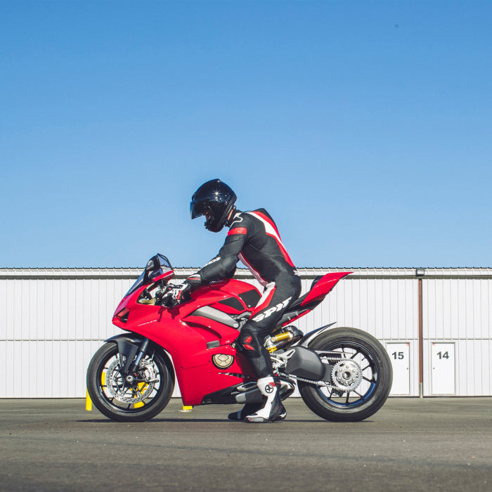 Spidi Laser Pro One-Piece Leather Suit – Perforated racing suit | Men | Red | Y154014 