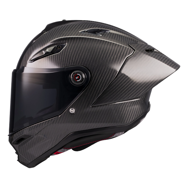 MT-Helmets KRE 2 PLUS FIM Racing #2 Pure A1 Integralhelm in Voll-Carbon — Seitenansicht