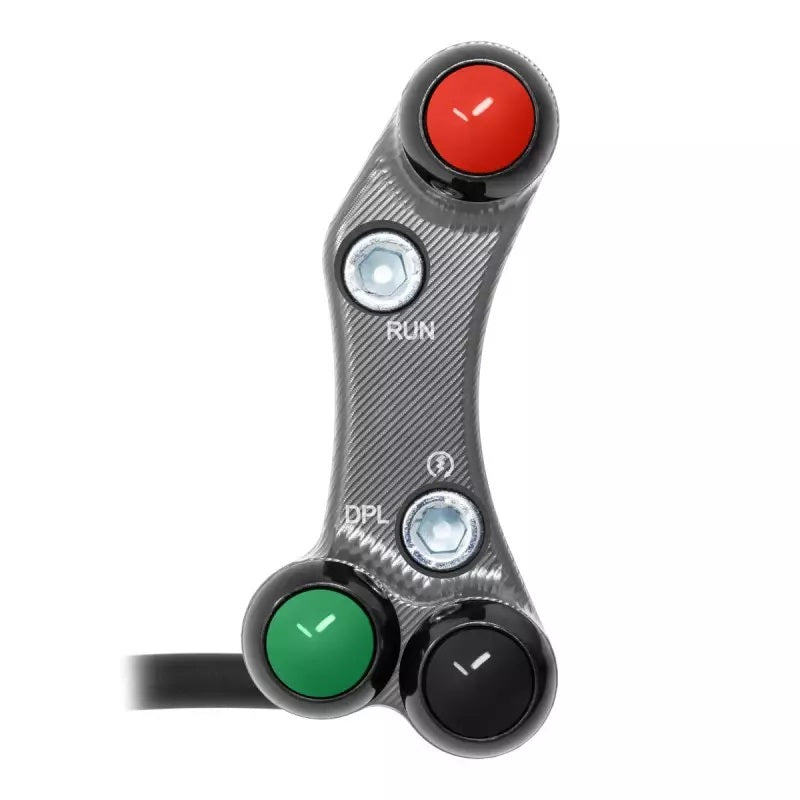 Interruptor de manillar derecho JetPrime Ducati Panigale V4/S (18-24) JP PLD 020 