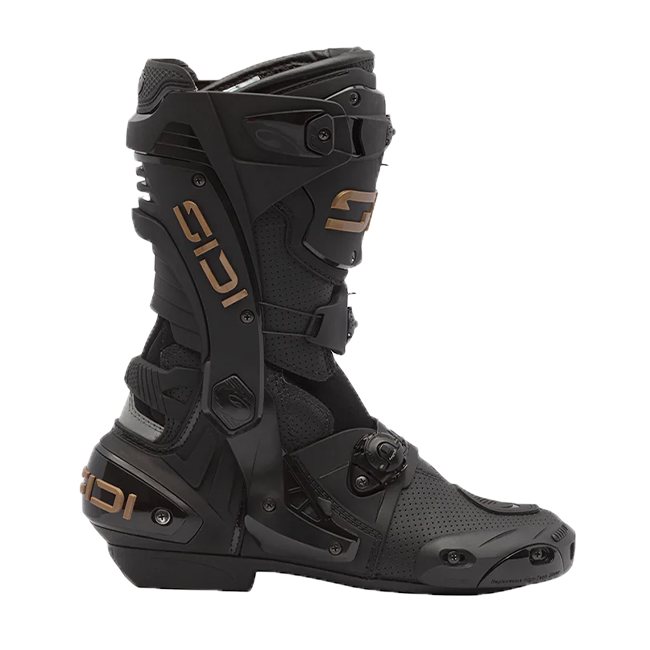 Sidi Rex Air Motorcycle Boots Black/Bronze 191 