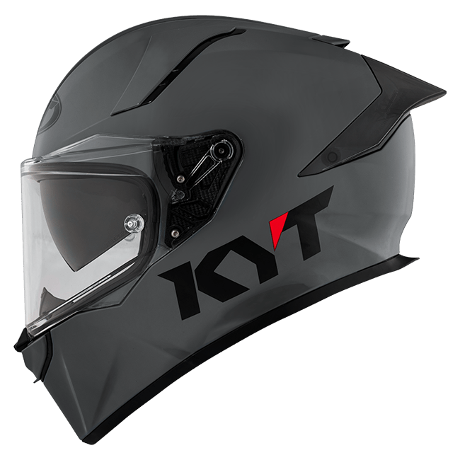KYT R2R Helmet Plain Gray Y6R200W1 