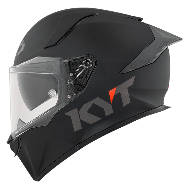 KYT R2R Helmet Plain Black Matte Y6R200X6 