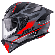 KYT R2R Helmet Parsec Matt Gray / Red Y6R20023 