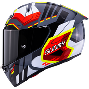 Suomy SR-GP Evo Helmet Infrared White/Black/Red K6S20024 