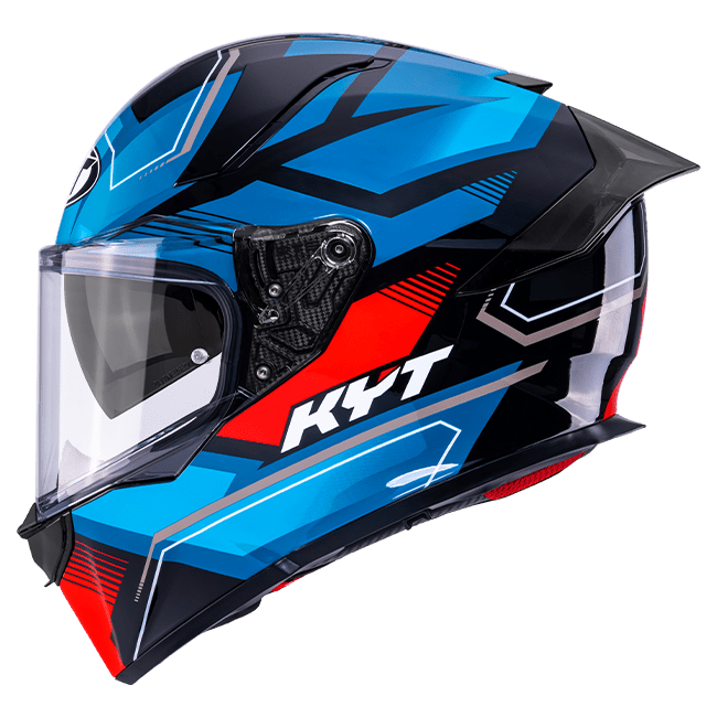 KYT R2R Helmet Parsec Black / Blue / Red Y6R20024 