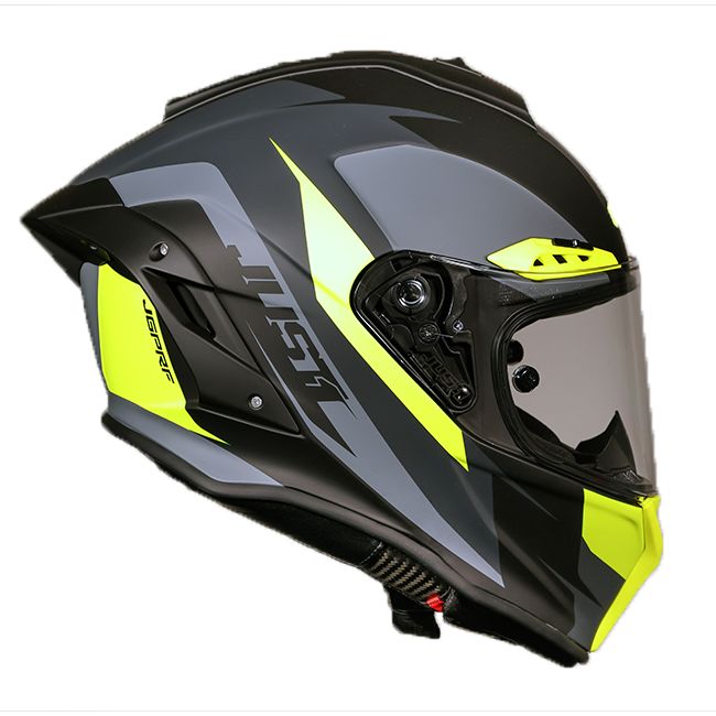Just1 J-PGRF Helmet Arrow Neon Yellow / Matte Grey 6130320294005 