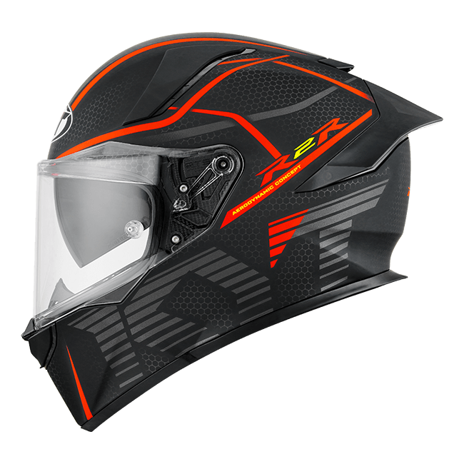 KYT R2R Helmet Concept Matt Black / Red Y6R20008 