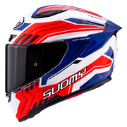 Suomy Track-1 Helmet Framework White/Red/Blue K6T10023 