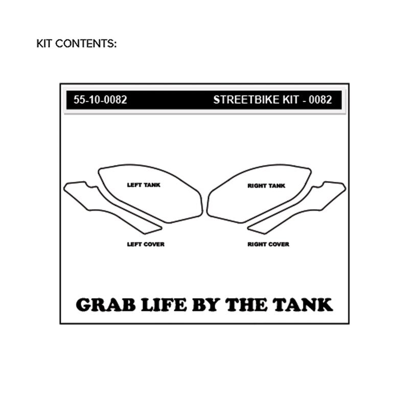 Stompgrip Super Vulcano Almohadillas de Tracción BMW S1000RR K46 (09-14) 55-12-0082 