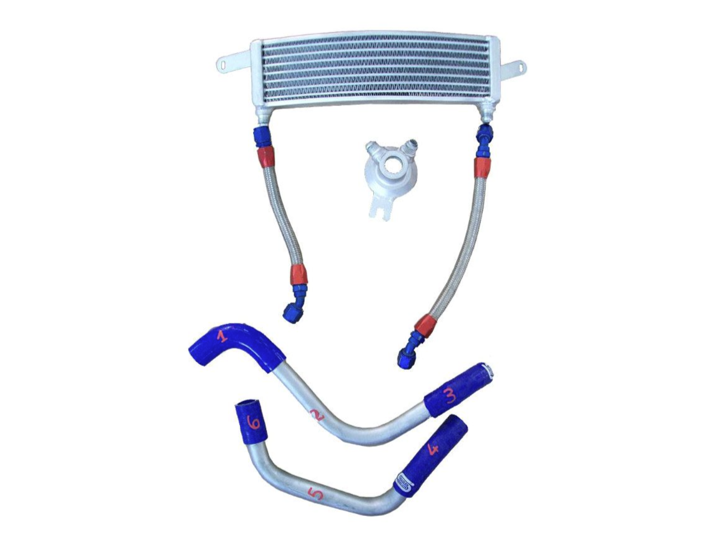Additional oil cooler kit H2O Performance Honda CBR 1000 RR (08-16) 