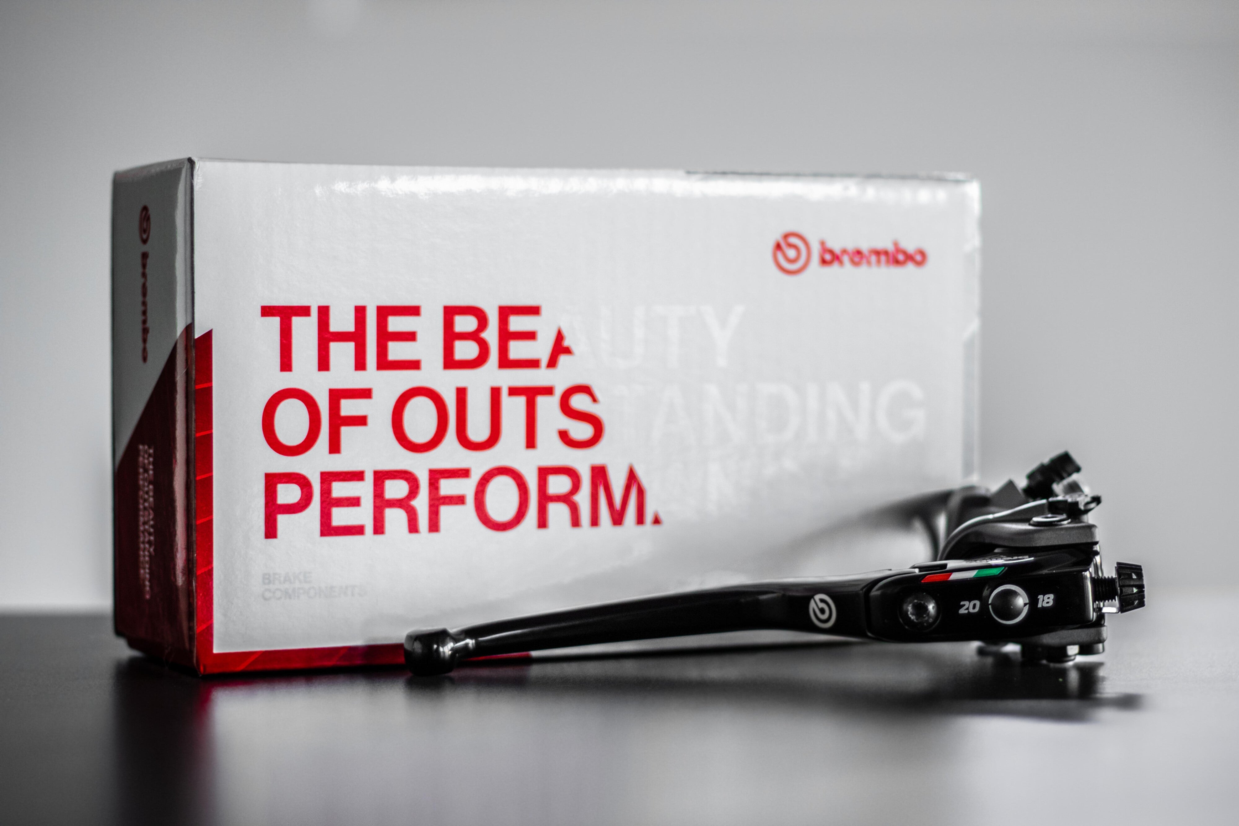 Brembo Radial Brake Master Cylinder RCS Corsa Corta 19x18-20 110C74010 