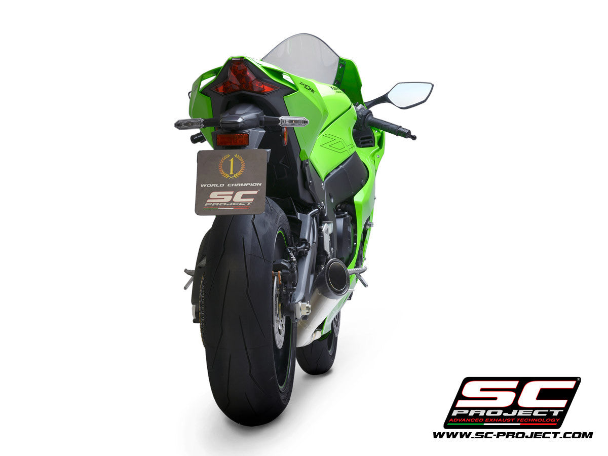 SC-Project Slip-on S1 + KAT-SACHTORG KAWASAKI ZX-10 R/RR (21-25) K38A-Det41T