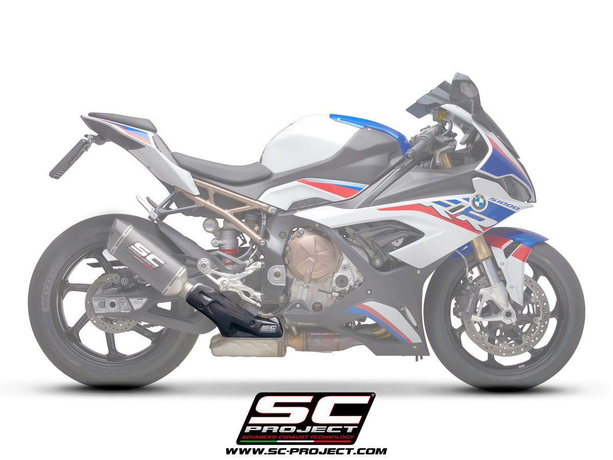 Carbon heat protection exhaust SC-Project Slip-on BMW S1000RR K67 (19-20) B33A-CP