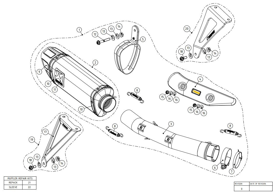 Akrapovic Slip-On Line (Carbon) Honda CBR1000RR-R SC82 (20-23) S-H10SO24-APC 