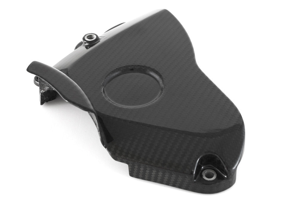 Cubierta de piñón de carbono Fullsix para Yamaha YZF-R1/M RN32, RN49 y RN65 (15-25) 