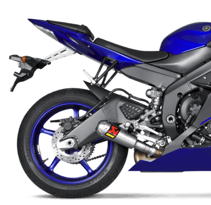 Akrapovic Slip-On Line (Titanium) Yamaha YZF-R6 (06-25) S-Y6SO10-AHBT 