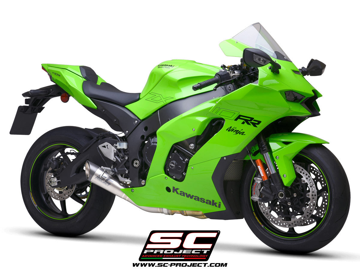 SC-Project Slip-on S1 + KAT-SACHTORG KAWASAKI ZX-10 R/RR (21-25) K38A-Det41T