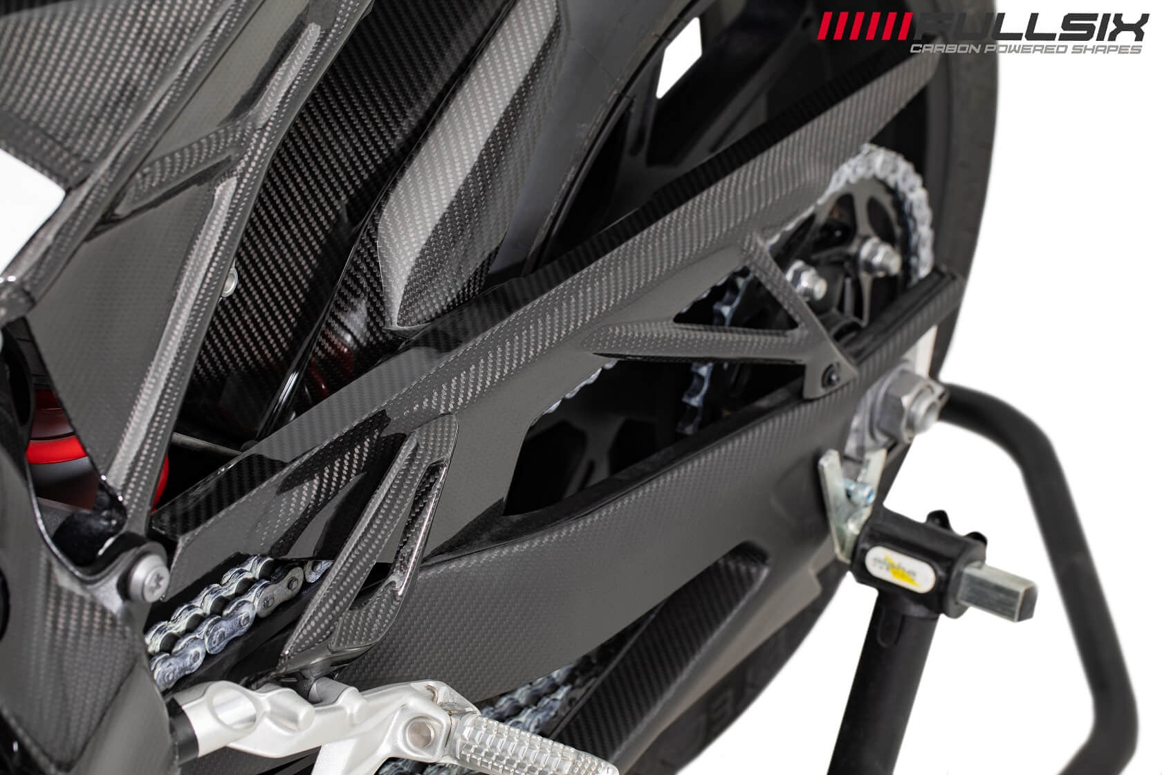 Chain guard "OEM" Carbon Fullsix BMW S1000RR K67 (19-26) 