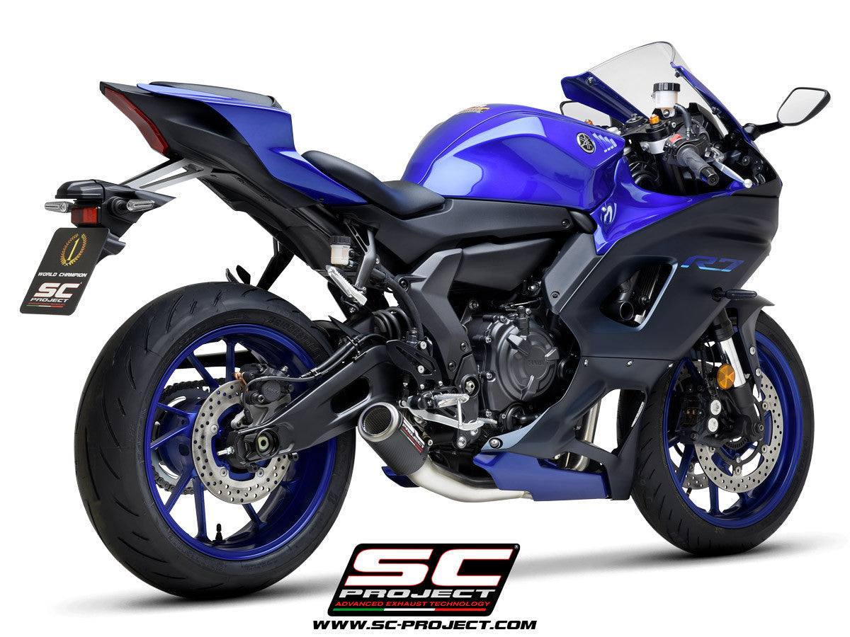 SC-Project sistema de escape completo RACE CR-T Yamaha YZF-R7 (21-25) Y36A-CDE36 