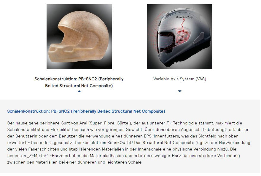 ARAI RX-7V Evo Helm Nakagami GP2